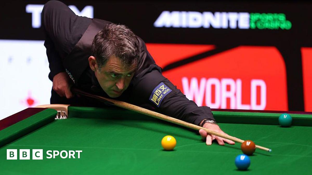 Ronnie O’Sullivan Chases Record Eighth World Snooker Title Against He Guoqiang at The Crucible
