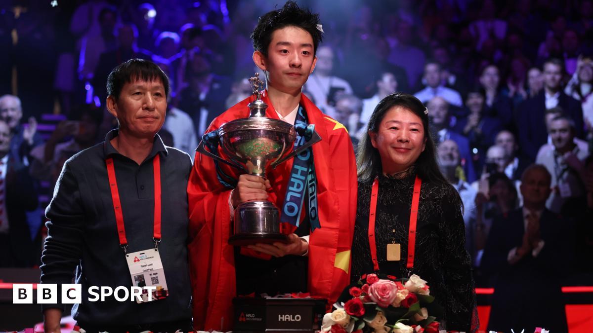 Wu Yize Beats Shaun Murphy to Win World Snooker Championship at Crucible in Sheffield