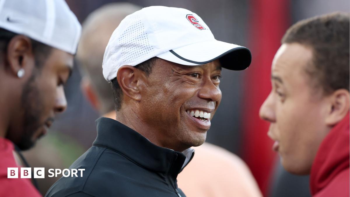 Tiger Woods Returns to Liberty National Driving Range Before Nexus Cup Charity Event