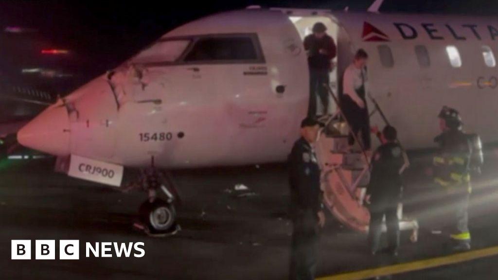 Delta Planes Collide on LaGuardia Taxiway, Injuring Passenger and Disrupting Flights