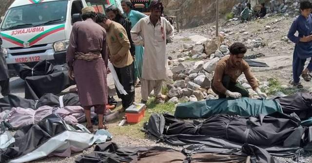 Overcrowded Bus Plunges Into Ravine In Dana Sar, Pakistan, Killing 40