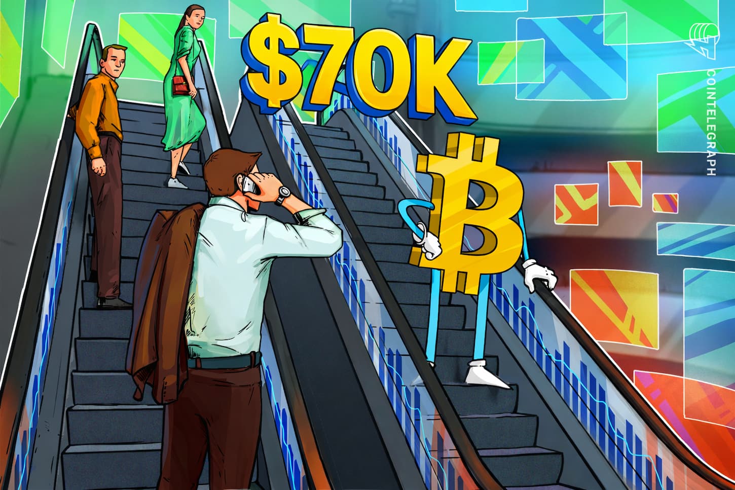Profit-Taking by Short-Term Holders Drags Bitcoin Under $70,000