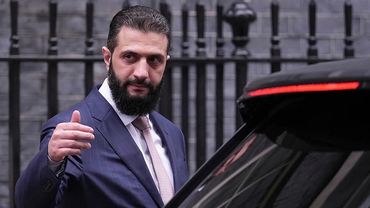 Syria's Ahmed al-Sharaa Visits London, Meets King Charles and Starmer