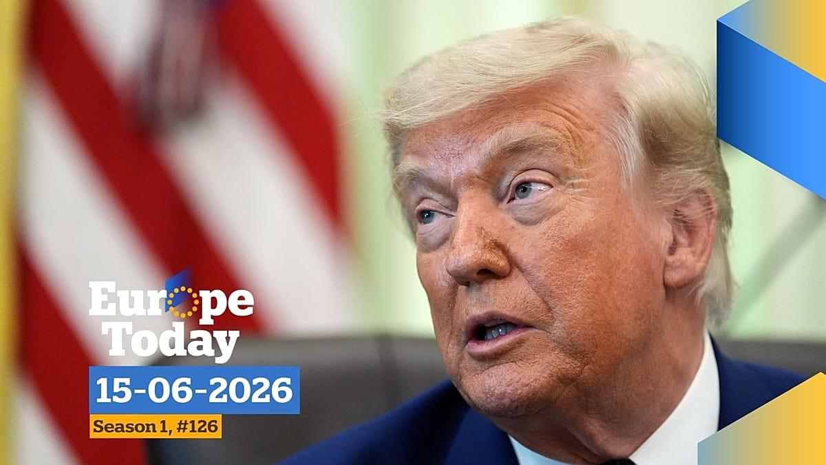 Trump Arrives In Évian-Les-Bains For G7 Summit As Ukraine War Looms Large