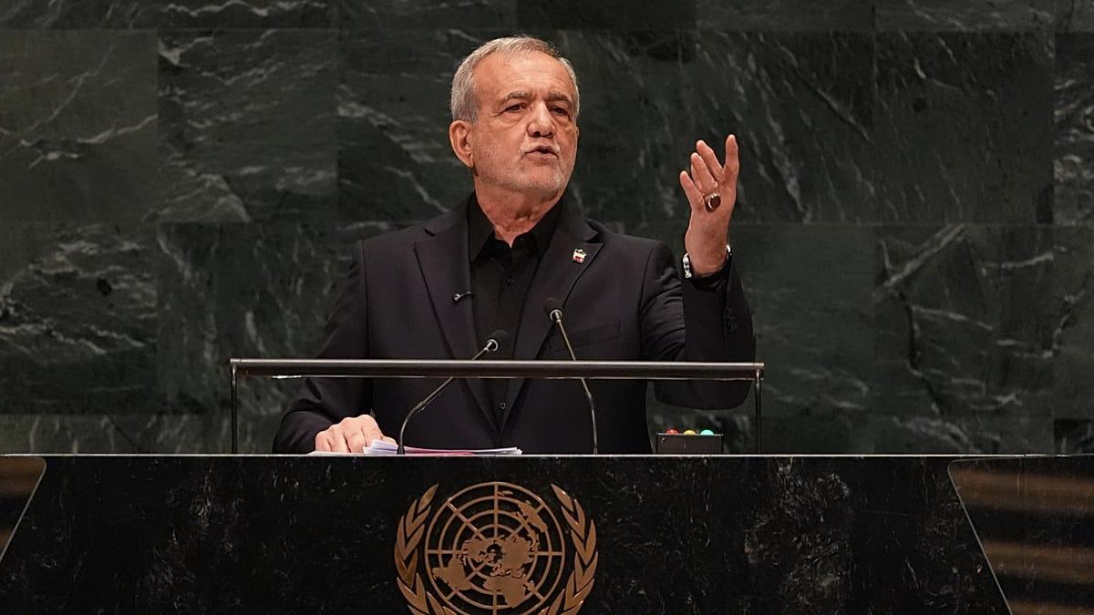 Masoud Pezeshkian Blames U.S. And Israel, Rejects Bowing At UN General Assembly