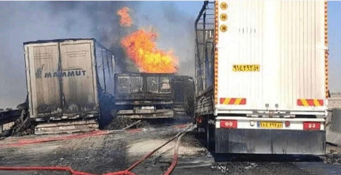 Fuel Tanker Explosion Kills 11 in Iran’s Kurdistan Province After Traffic Accident Near Hamadan–Sanandaj Checkpoint