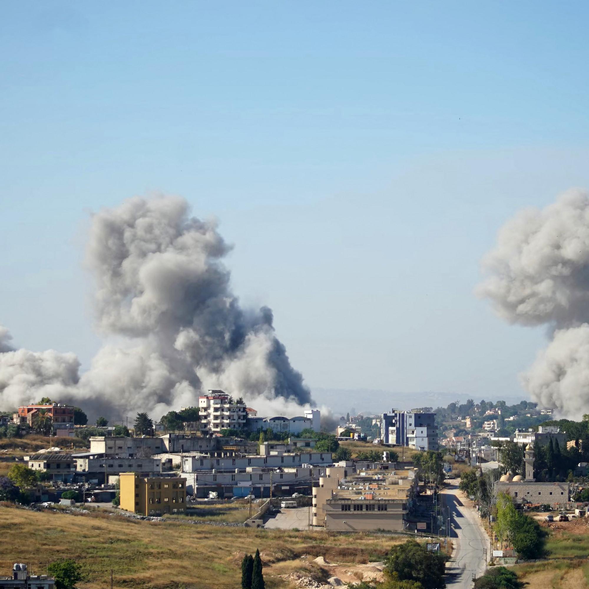Israeli Forces Target Rescuers and Civil Defense Teams in Nabatieh al-Fawqa, Lebanon