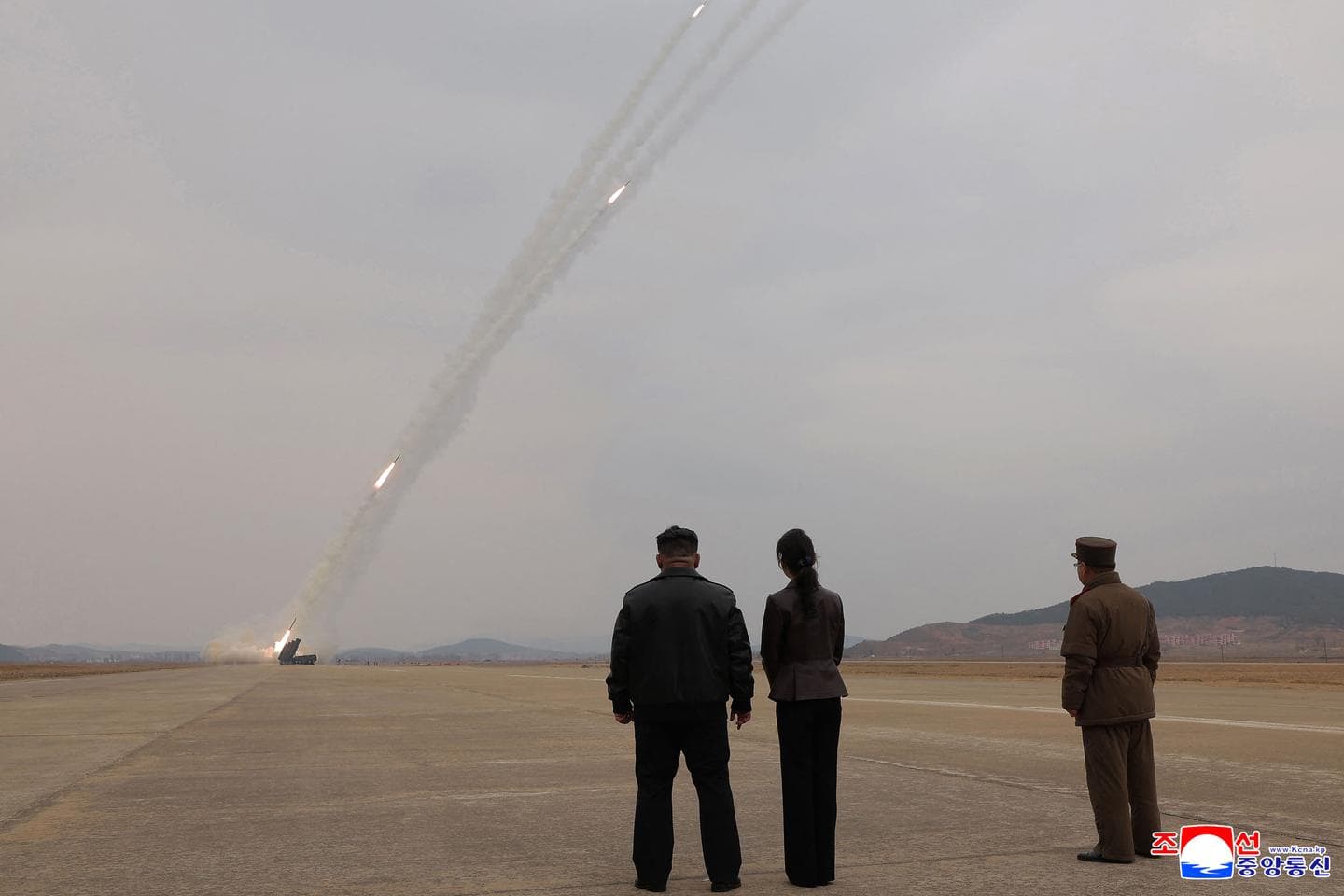 North Korea Tests Nuclear-Capable MRLS; Kim Jong Un Oversees Test