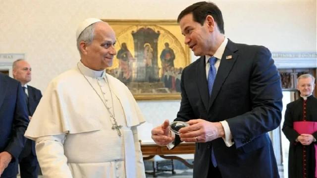 Trump Accuses Pope Leo XIV of Endangering Catholics Over Iran Nuclear Bomb