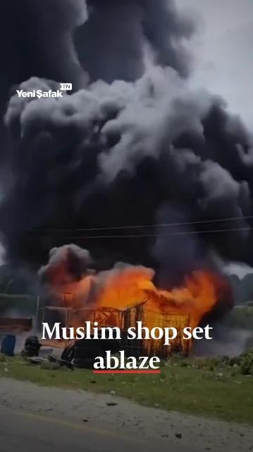 Muslim shop set on fire in Nepal's Sunsari