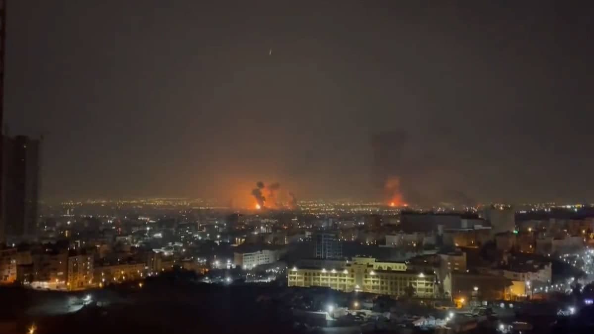 Israel bombs Tehran's Mehrabad Airport, planes ablaze on tarmac