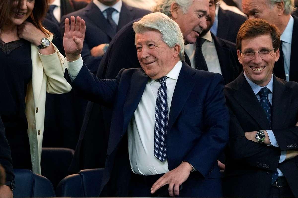 Enrique Cerezo Supports Atletico Madrid After Securing a 2-0 Lead Over Barcelona in Return