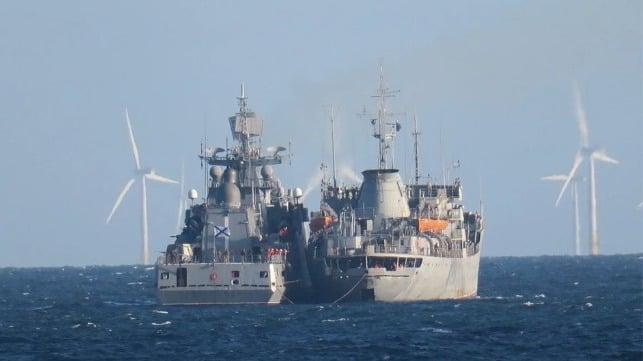 Why you might see a Russian warship when you are sailing in the Channel