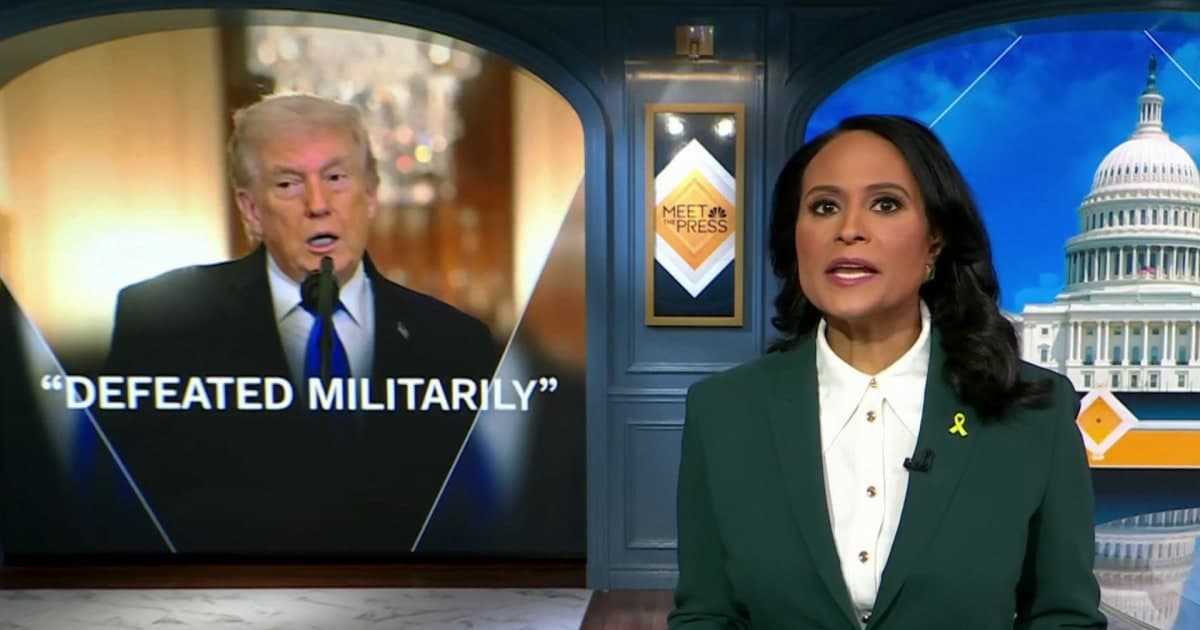 Trump Says Iran Wants Deal; United States Will Continue War