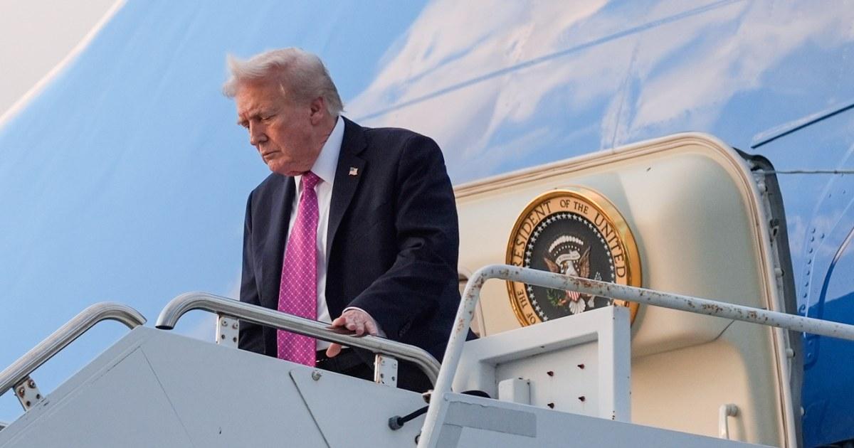 FBI Investigates Suspicious Hunting Stand Overlooking Trump’s Air Force One Exit in Palm Beach