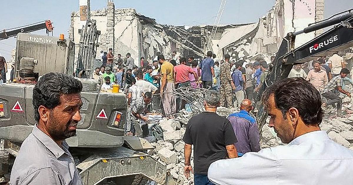 Iranians grieving over school missile strike express rage at U.S., Trump