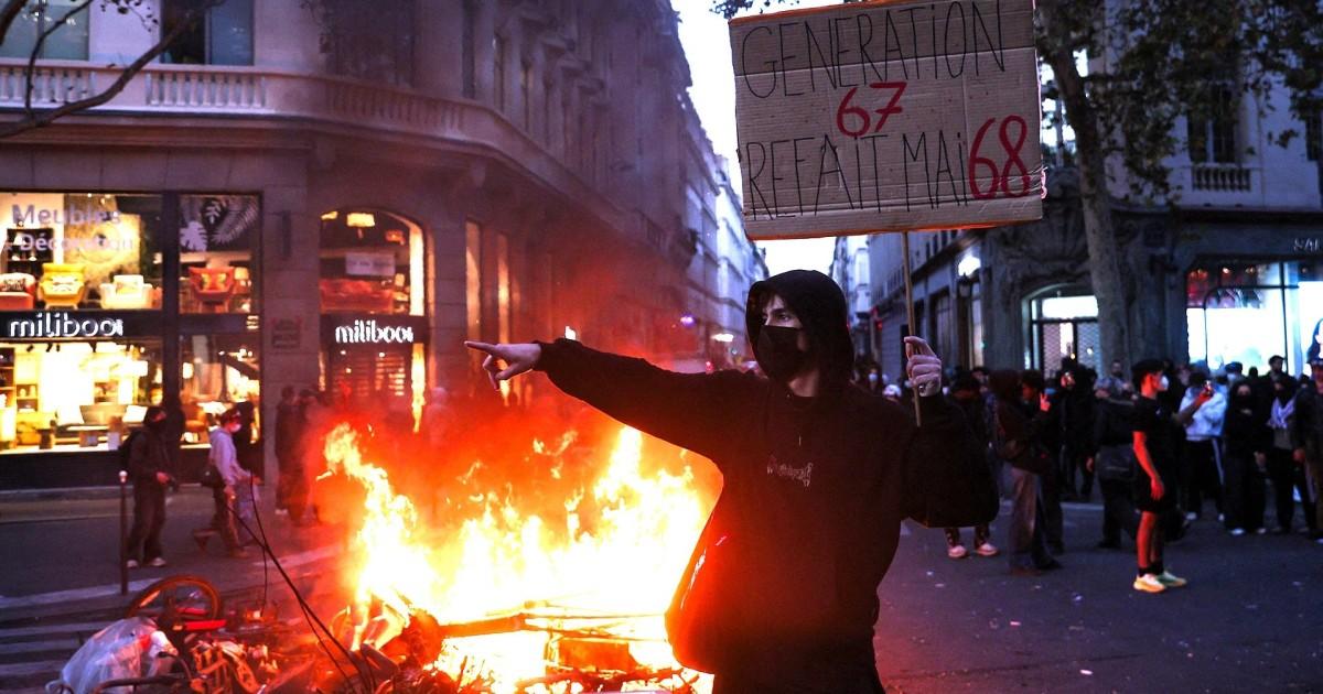 France’s Cost-of-Living Protests Spread, With Lecornu Saying 1,200 Arrested
