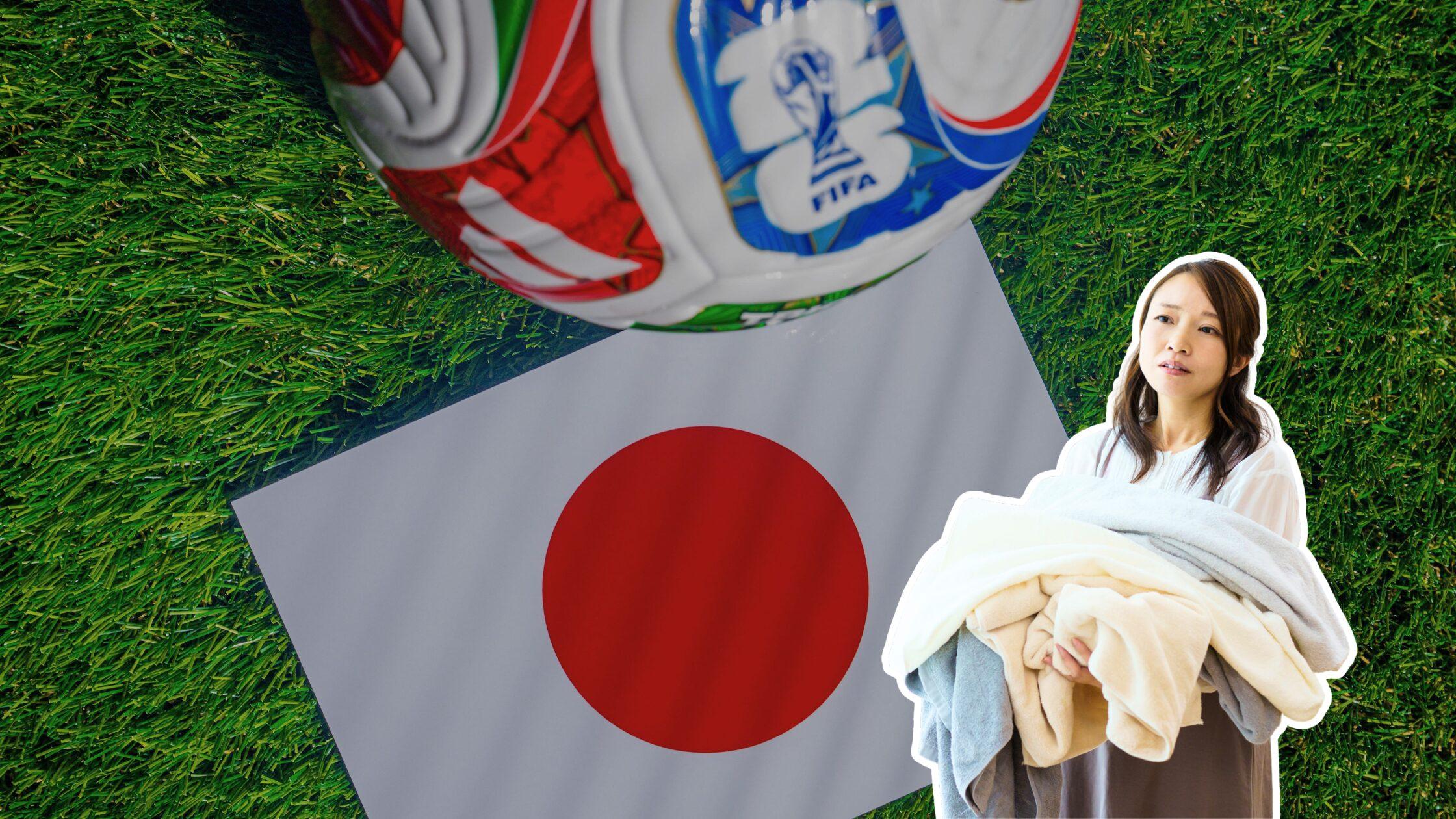 Japanese Fans Stadium Clean-Up Sparks Backlash Over Unequal Household Chores, Women Say 'Do It At Home'
