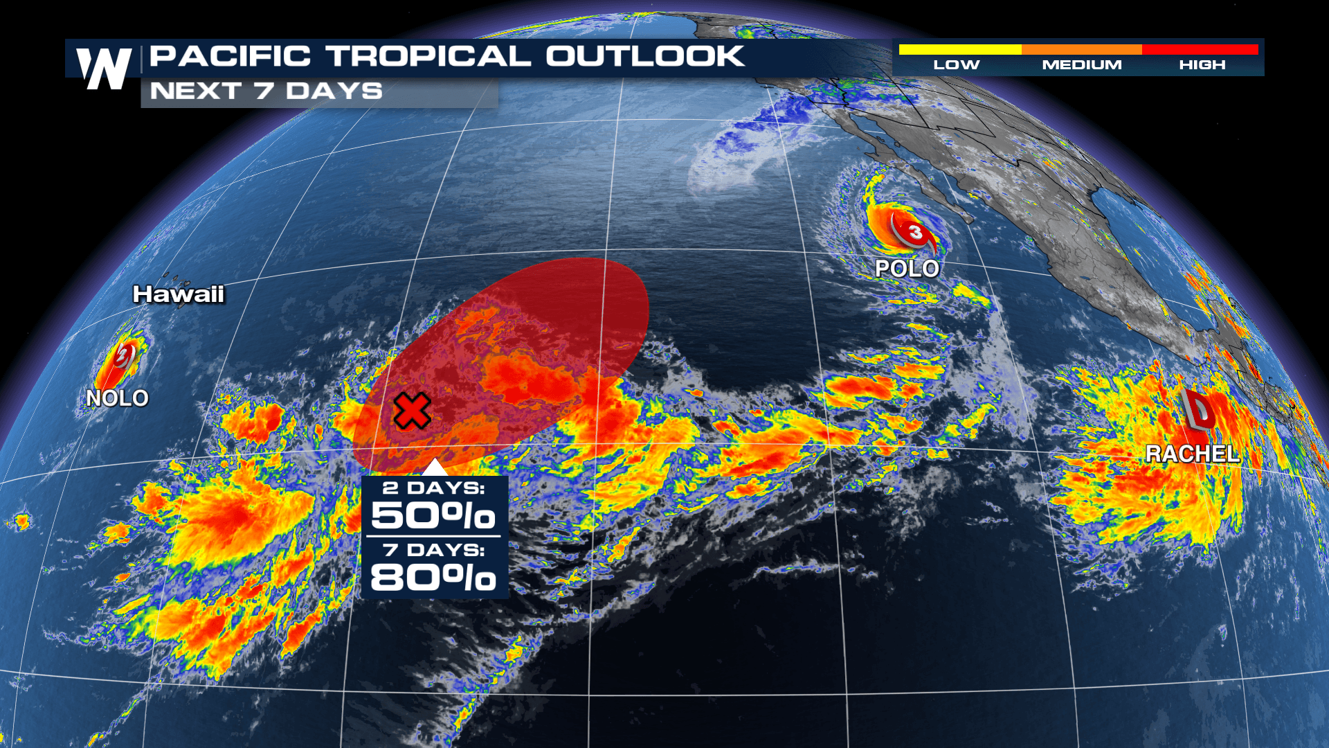 El Niño Fuels Hurricane Polo, Nolo, Odalys in Pacific as Atlantic Stays Quiet With Fay