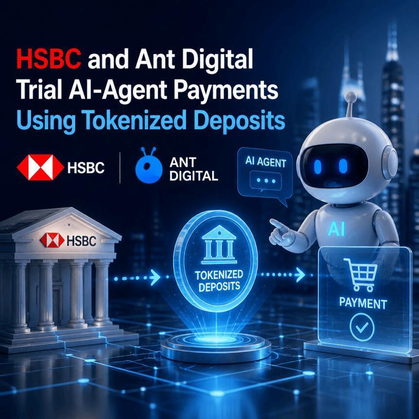 HSBC And Ant Digital Test AI-Agent Micropayments Using Tokenized Deposits On Jovay Testnet