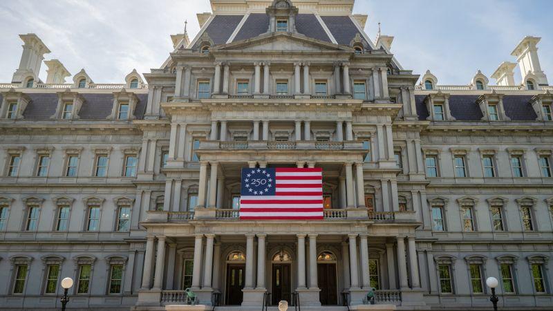 Trump Proposes Painting Eisenhower Executive Office Building White Despite Expert Warnings