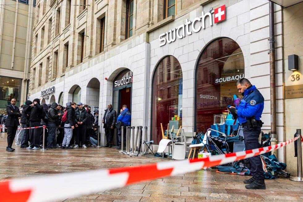 Police Deploy Tear Gas in Paris as Swatch Royal Pop Launch Sparks Fistfight in Milan