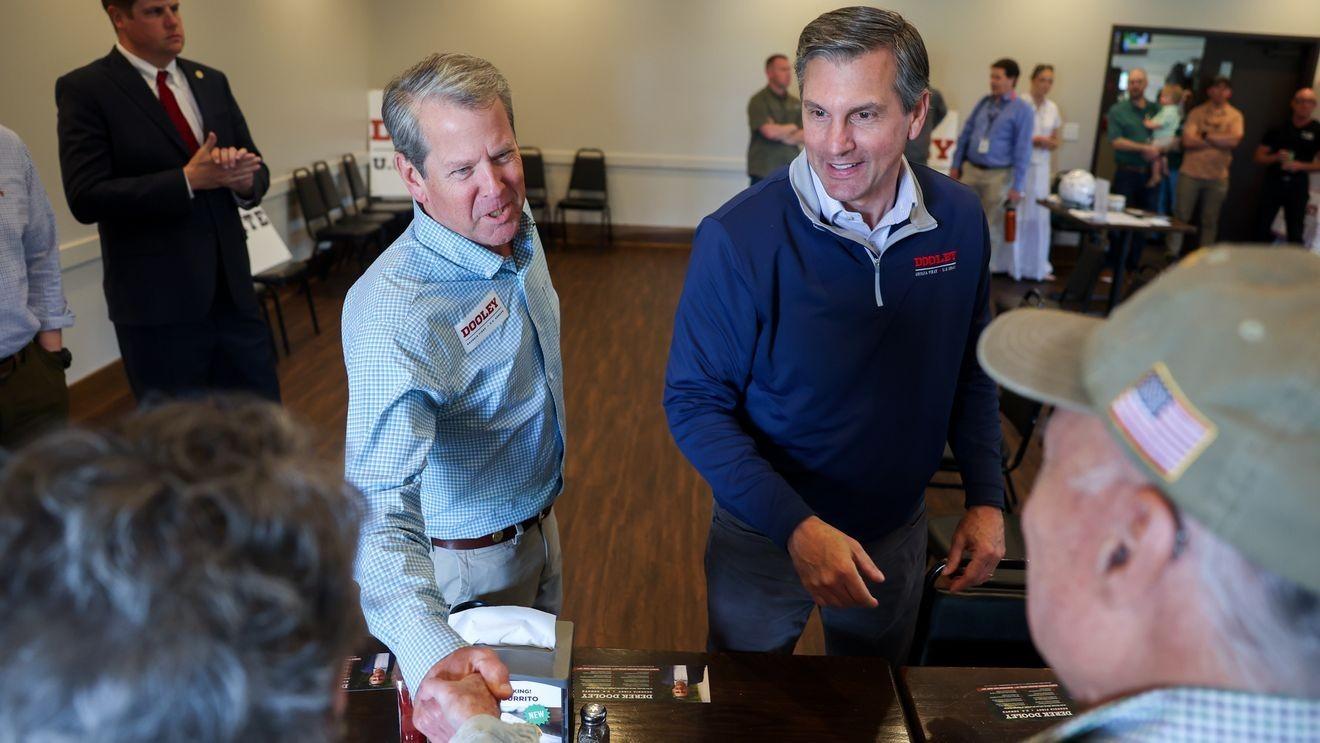 Trump Endorses Mike Collins in Georgia GOP Senate Runoff Against Derek Dooley