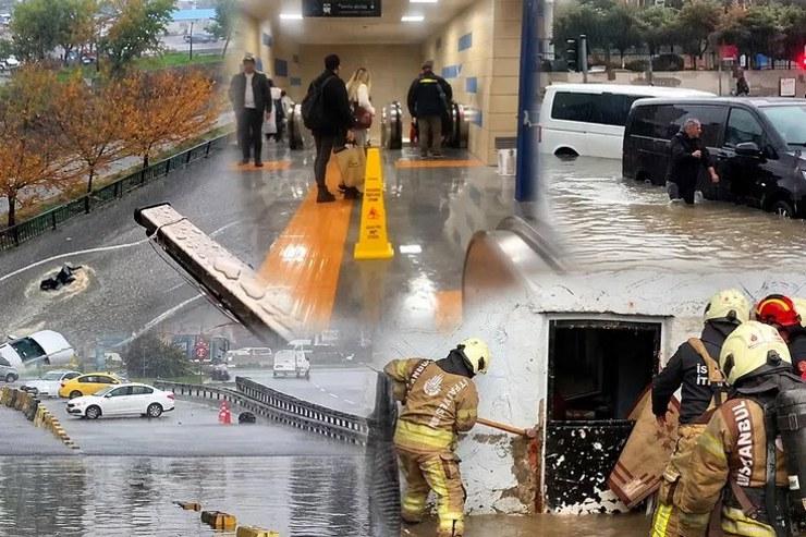 Istanbul Flash Floods Kill 14-Year-Old After Electric Shock, Close Schools Across Turkey Province