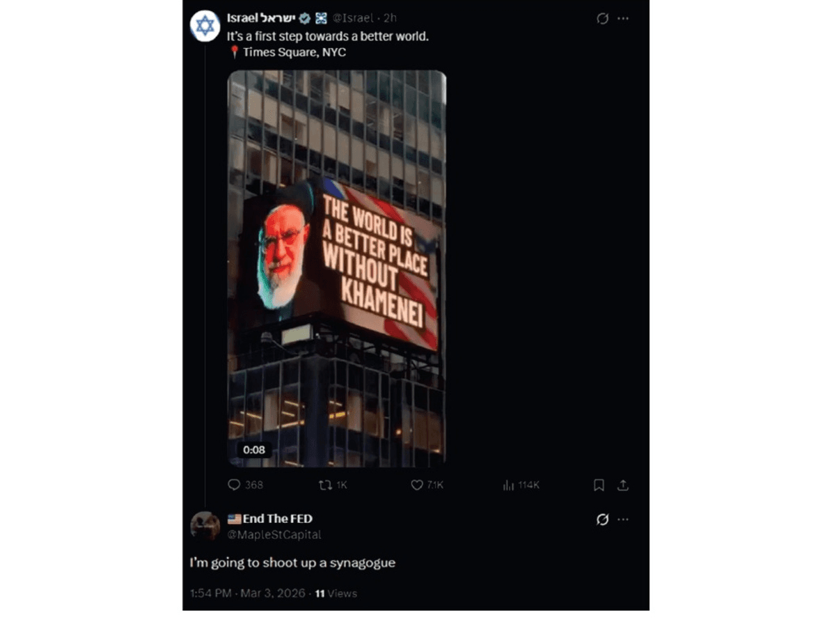 Timothy Holmes Charged With Threatening With Shoot Up Synagogue