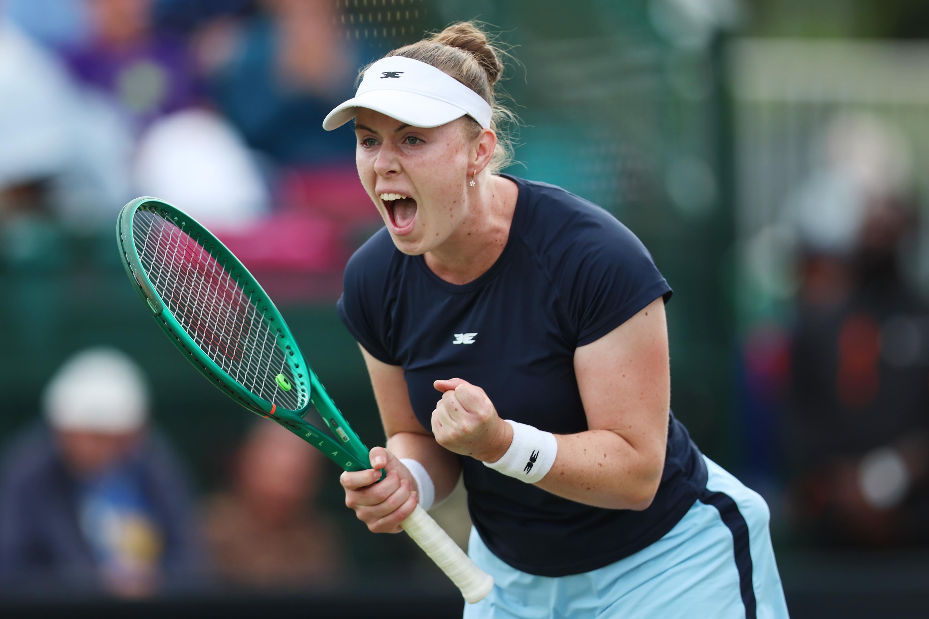 Francesca Jones Misses Two Match Points in Nottingham Open Loss to Talia Gibson