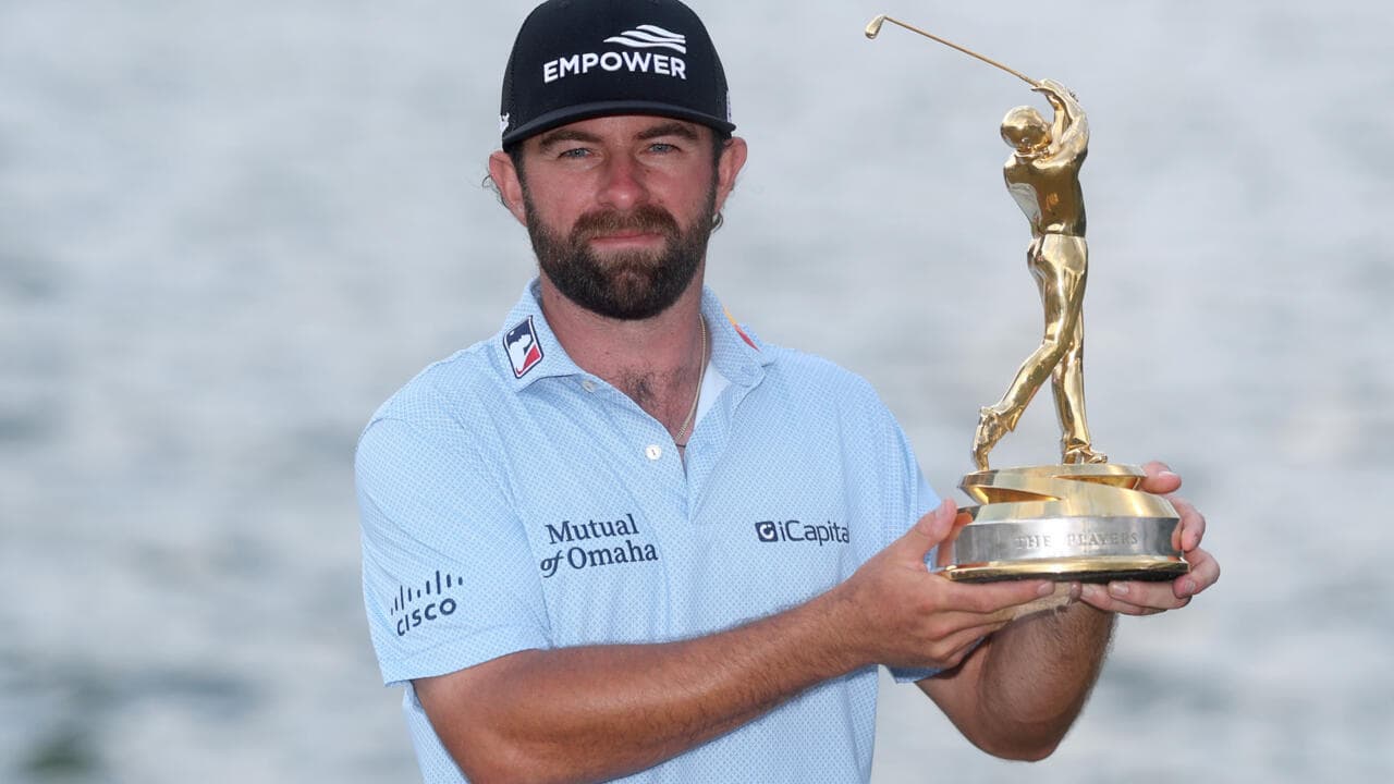 Cameron Young edges Matt Fitzpatrick to win the Players Championship