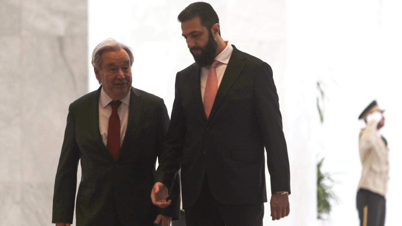 António Guterres Urges International Support for Syria After Bashar Assad’s Fall
