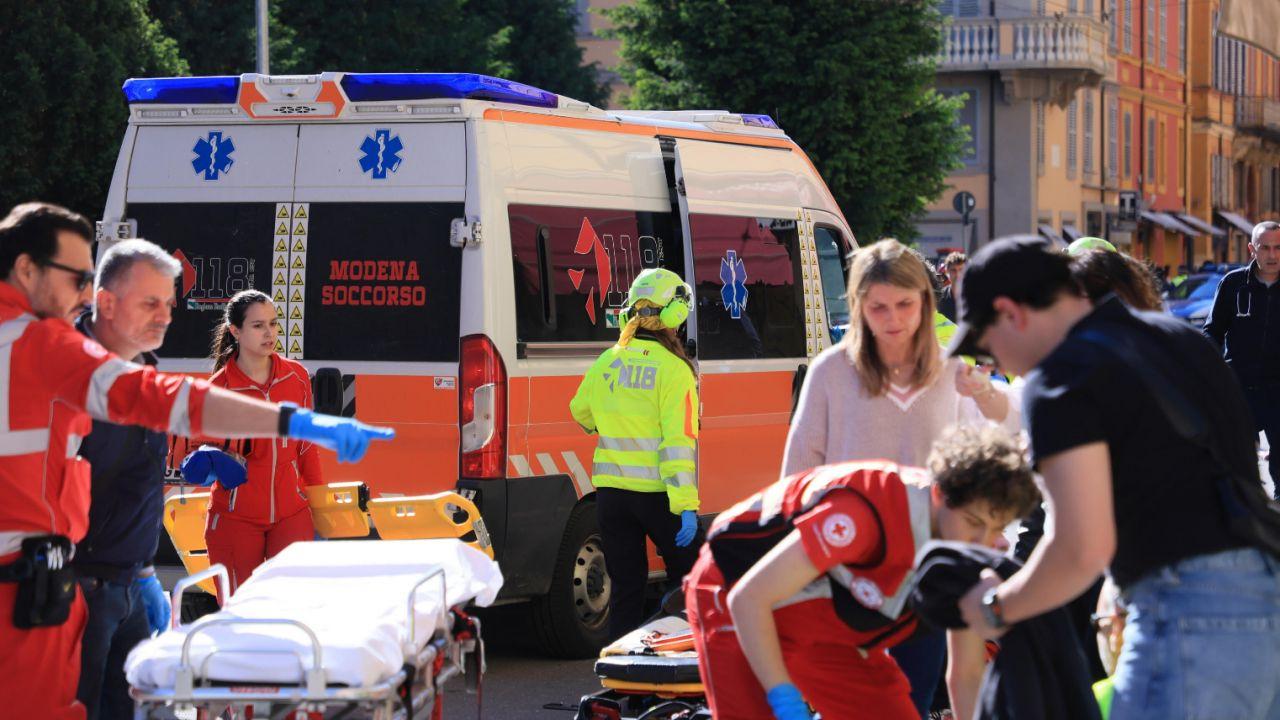 Giorgia Meloni and Sergio Mattarella Visit Modena Victims After Salim El Koudri Attack