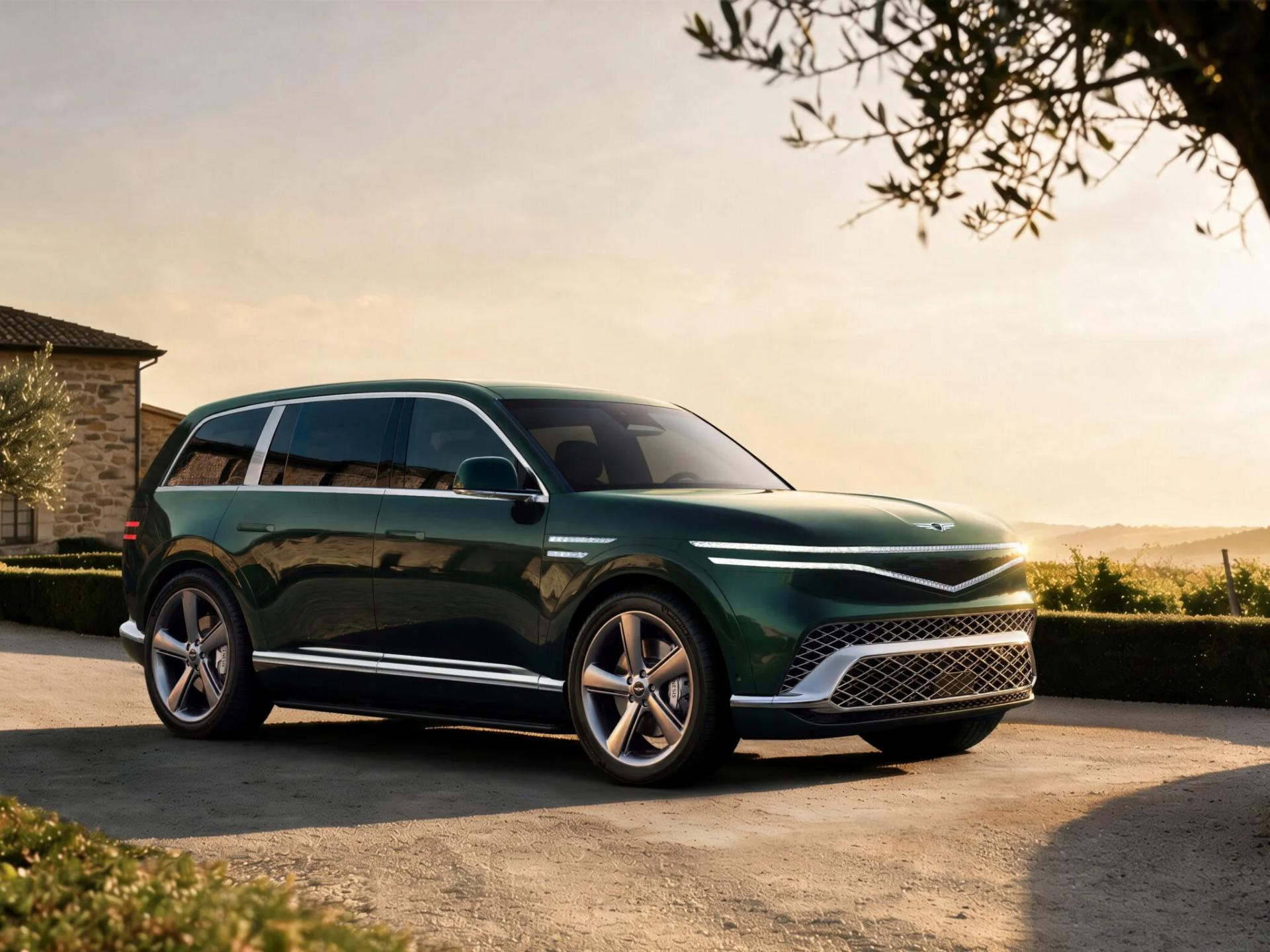 Genesis Unveils All-Electric GV90 Flagship SUV With 310-Mile Range in San Francisco