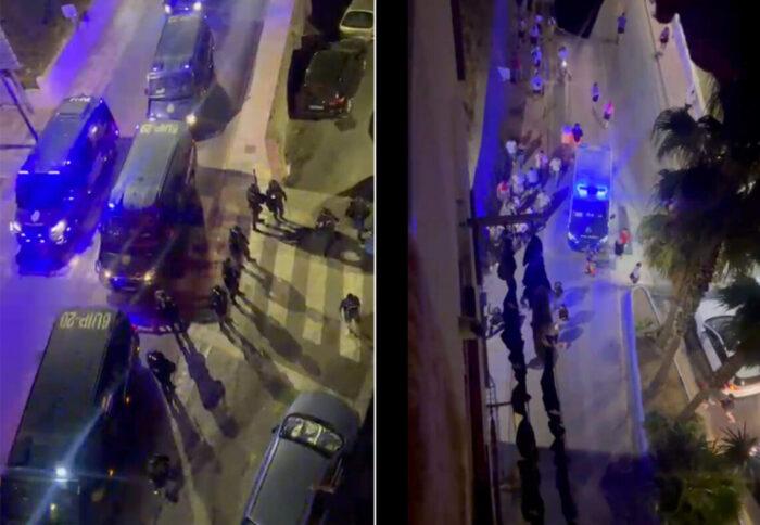 About 70 Migrants Ambush Military Vehicle in Ceuta, Clashes Erupt With Police