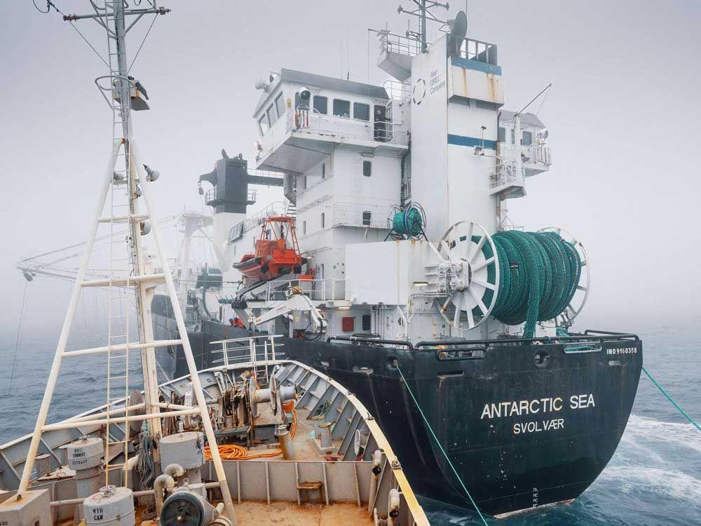 Captain Paul Watson Foundation Collides With Norwegian Krill Trawler