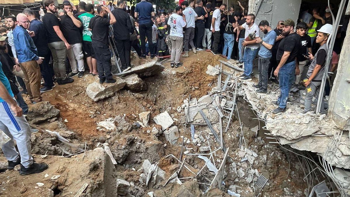 Israeli Drone Attacks Kill At Least 15 People On Lebanon’s Ziyaahi Expressway