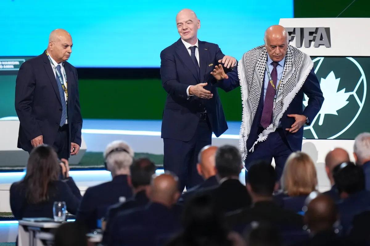 Gianni Infantino Fails To Orchestrate Handshake Between Israel And Palestine Football Chiefs