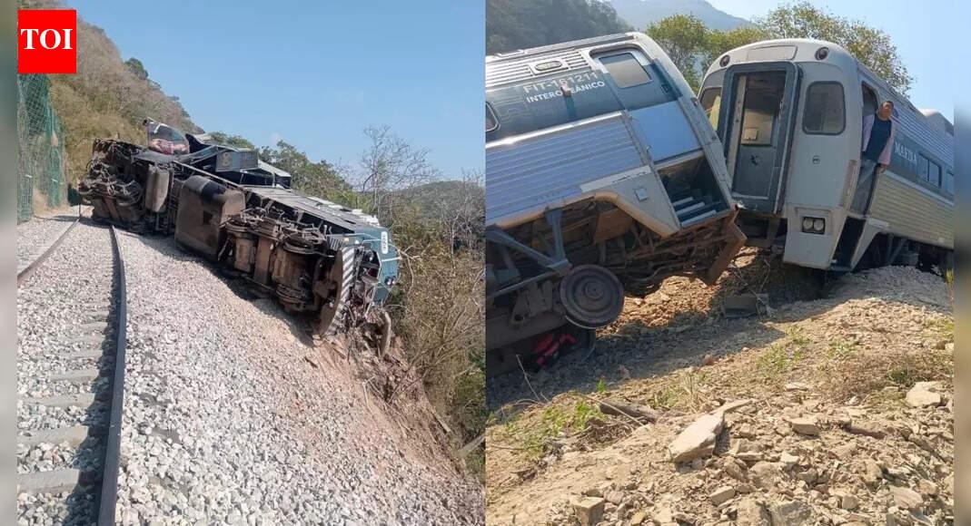 Mexican Navy's Interoceanic Train Derails in Oaxaca, Killing 13 and Injuring Nearly 100