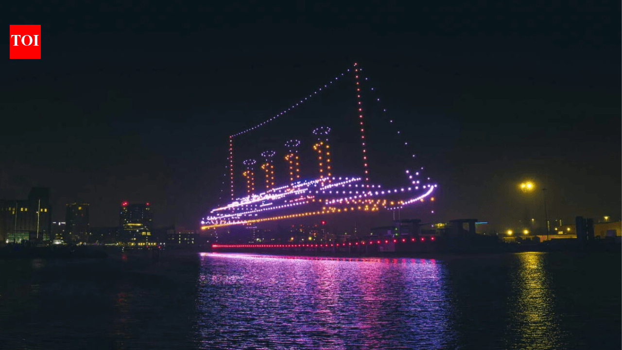BBC's Made Of Here Campaign Launches With 950-D Drone Titanic in Belfast