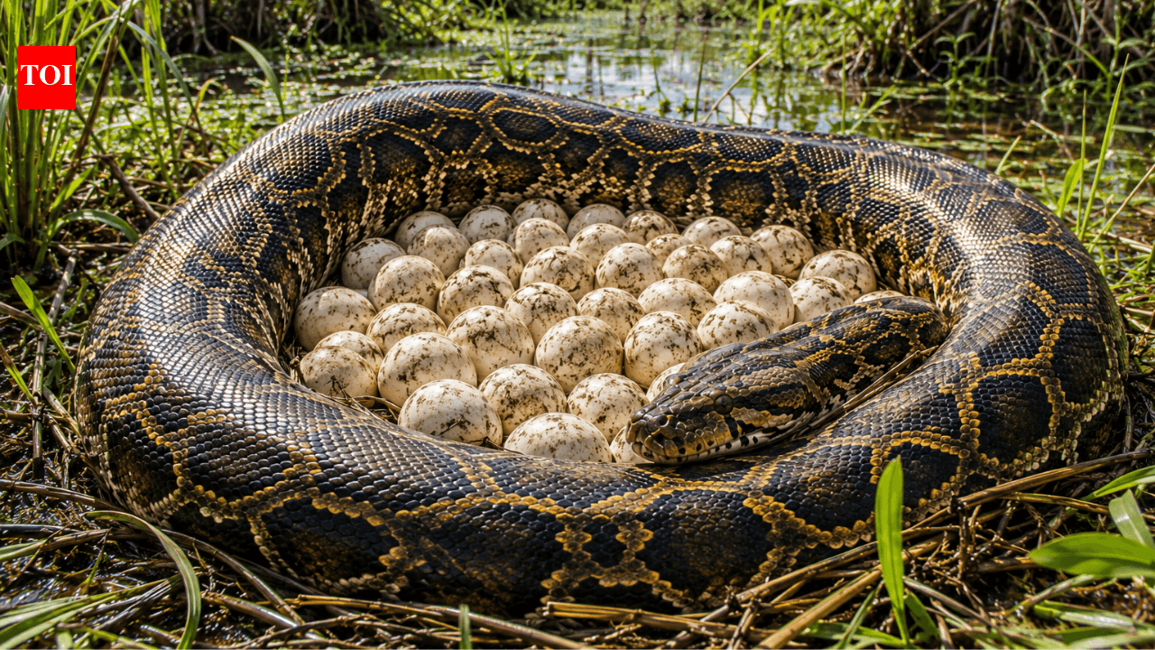 Python Hunters Prevent 431 Burmese Python Eggs From Hatching in Florida Everglades