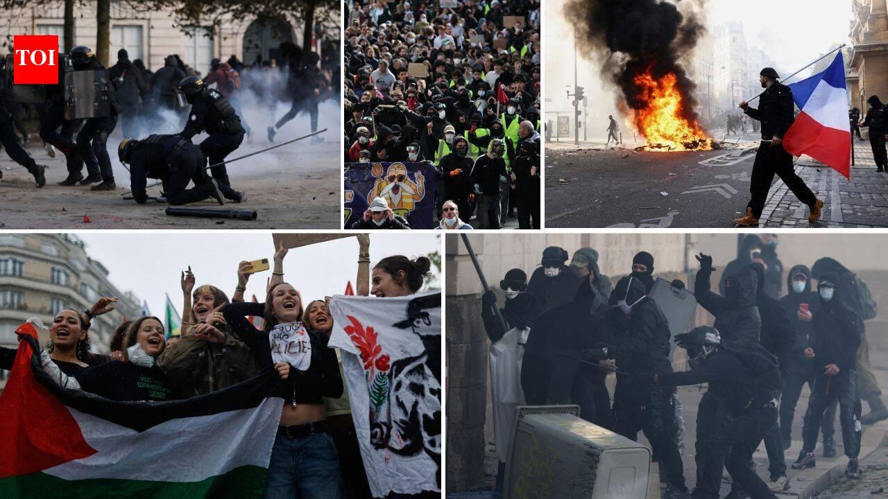 France Protests Escalate As Macron Vows Prosecution Over Vandalism And Looting