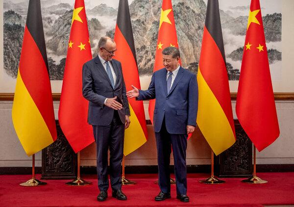 German Chancellor Merz Seeks China Balance Amid Trade Deficit, Tech Competition