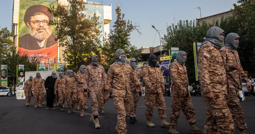 Iran's Revolutionary Guards Deploy Militiamen Across Tehran