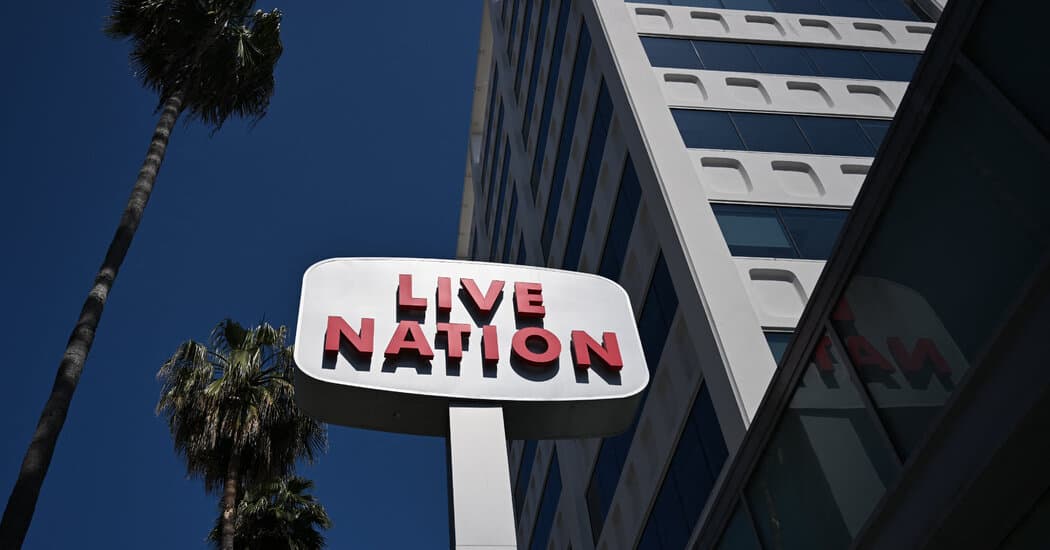 Justice Department Cuts Deal Letting Live Nation Avoid Breakup Despite States' Objections