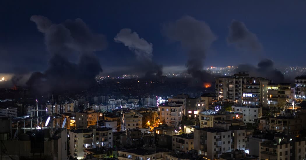 ‘The World Exploded.’ Strikes Haunt Displaced Families in Lebanon.