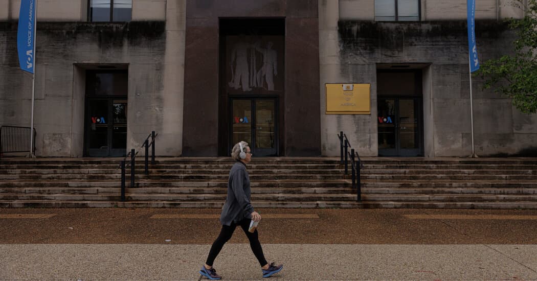 District Judge Royce Lamberth orders sidelined Voice of America employees back to work