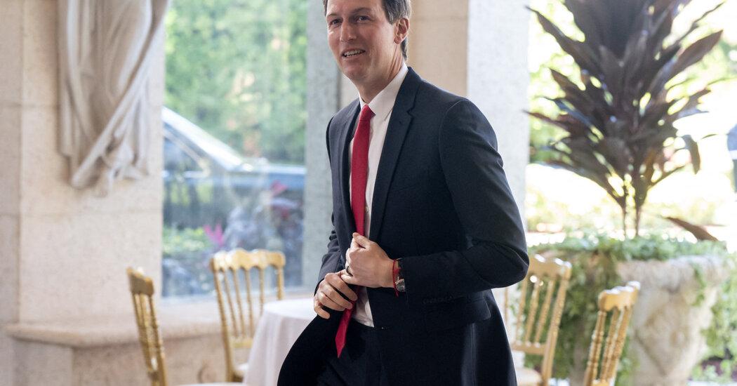 Jared Kushner Presses Benjamin Netanyahu After Talks With Hamas Stall Trump’s Gaza Plan