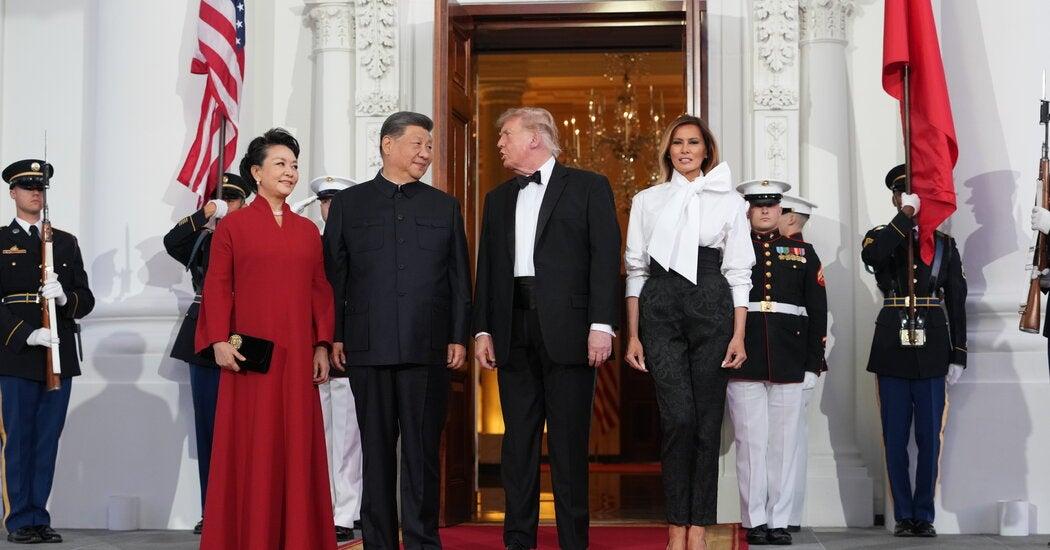 Trump Welcomes Xi Jinping for White House State Dinner With Jeff Bezos, Elon Musk