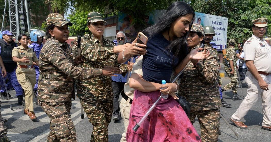Indian Police Detain More Than 1,000 Protesters, Including Cockroach Founder Abhijeet Dipke, In New Delhi